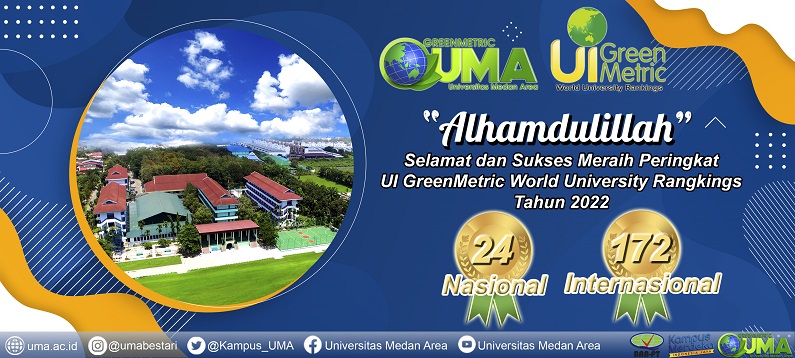 UMA Meraih Rangking 24 Pada UI GreenMetric