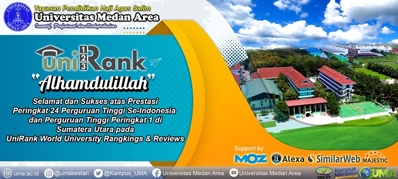 UMA Meraih Peringkat 1 Se Sumatera