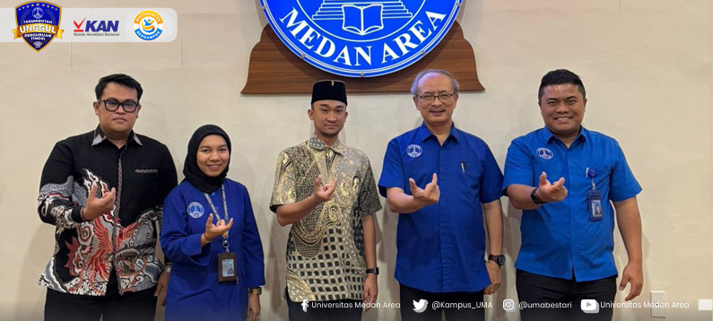 Sultan Deli XIV Kunjungi UMA, Bahas Pendidikan dan Pelestarian Budaya Melayu